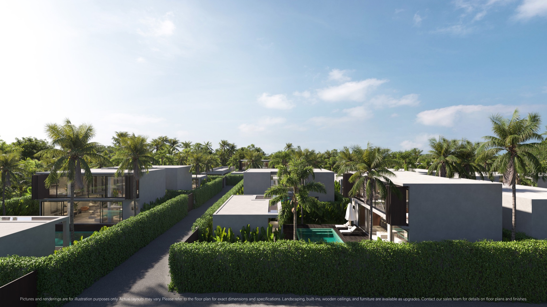 CORE Villas street-level render
